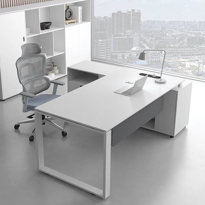 Simplicity Boss Work Desk Executive Single Write Standing Office Desks Modern Study Scrivanie Per Computer Furniture HD50WD