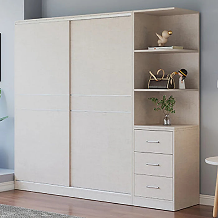 Luxury Wooden Wardrobes Bedroom Clothes Modern Simple Nordic Cabinets Free Shipping Display Armario De Ropa Salon Furnitures