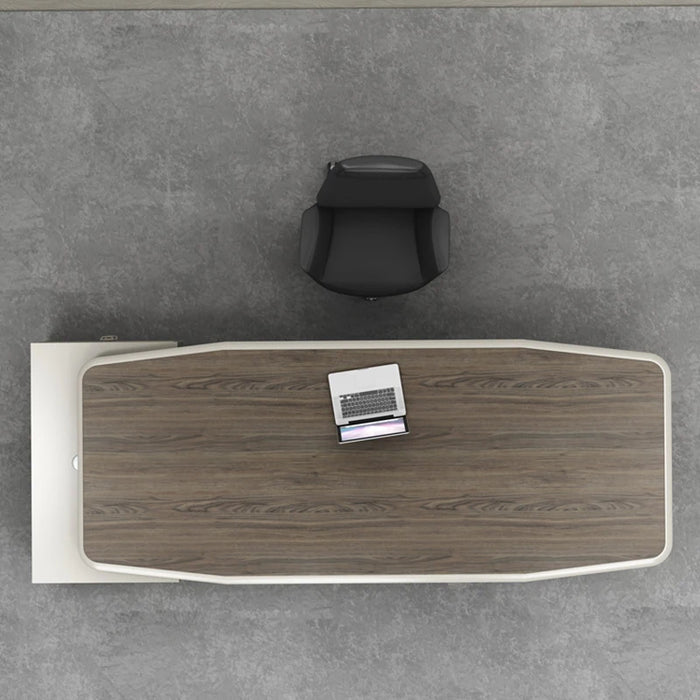 Light Luxury Boss Desk Simple Modern High-end Manager Business Desk Leadership General Manager Office Furniture Desk Combination