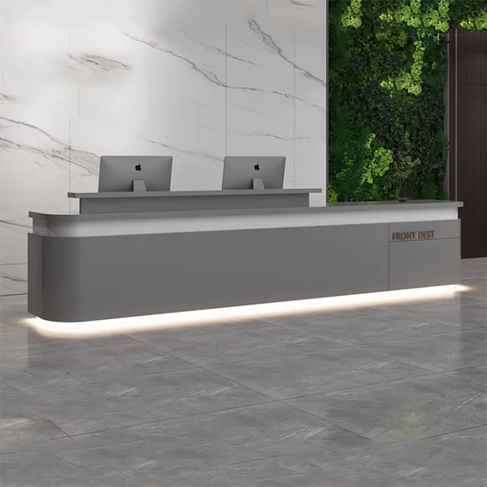 Hotel Clinic Reception Desk Executive Office Restaurant Spa Receptionist Desk Cash Shop Mostrador Oficina Commercial Furniture