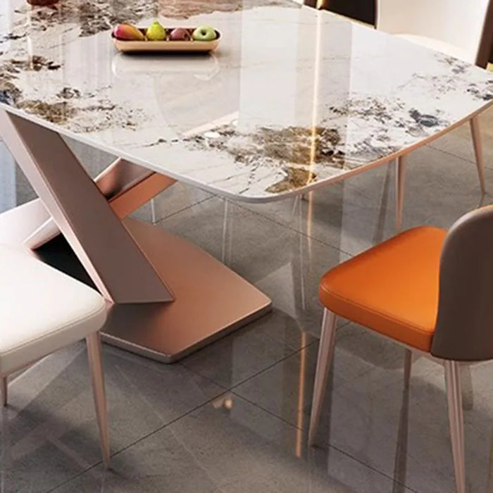 Luxury Mobile Dining Table Hallway Room Desk Kitchen Design Center Dining Table Salon Mesas De Jantar Living Room Furniture