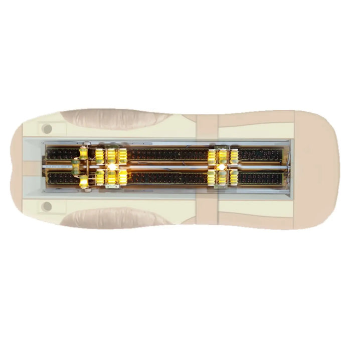 jade stone massage bed Electric massage Track Full Body Jade Thermal Heating Massage chair Bed Roller christmas New Year Gift