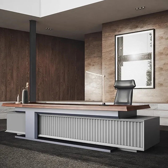 Workflow Desktop Office Desk Corner Executive Makeup Laptop Coffee Meeting Office Desk Stand Scrivania Angolare Furniture HDH