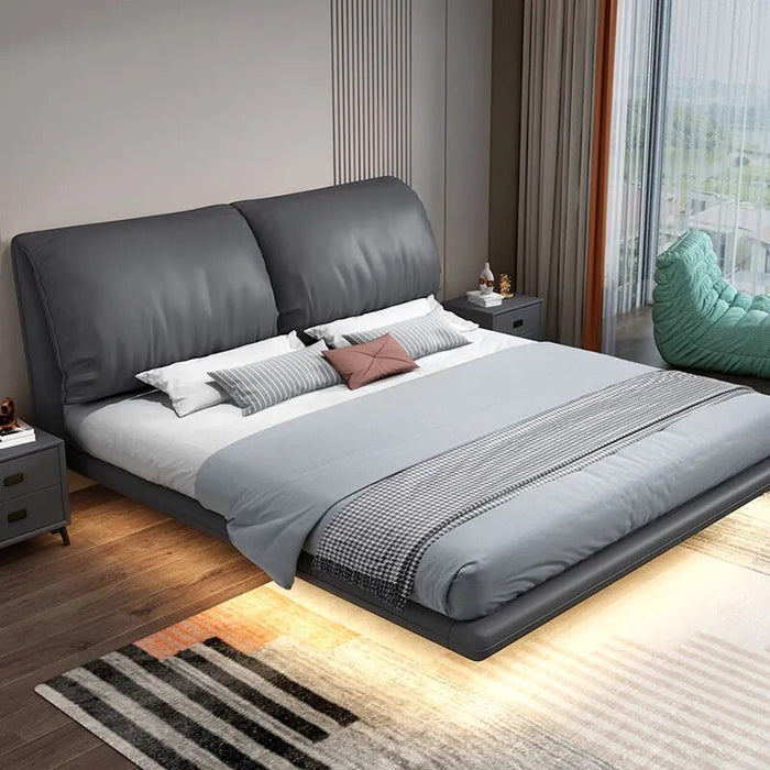 Modern Nordic Double Bed Quilt Designer Waterproof King Size Bed Frame Queen Size Multifunctional Lit Furniture For Bedroom