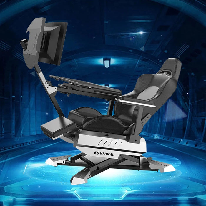 2024 Gamer Workstation Recliner Cockpit Zero Gravity Gaming Computer Chair Cockpit Work and Play in Style Gaming Chair