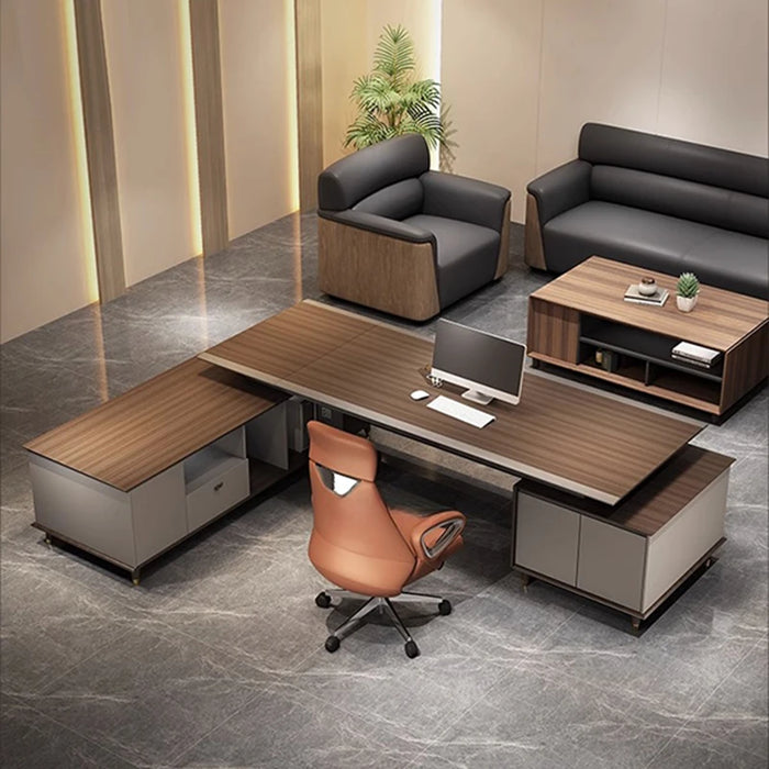 Standing Living Room Office Desk Executive Floor Reception Supplies Computer Desks European Modern Mesa Escritorio Furniture