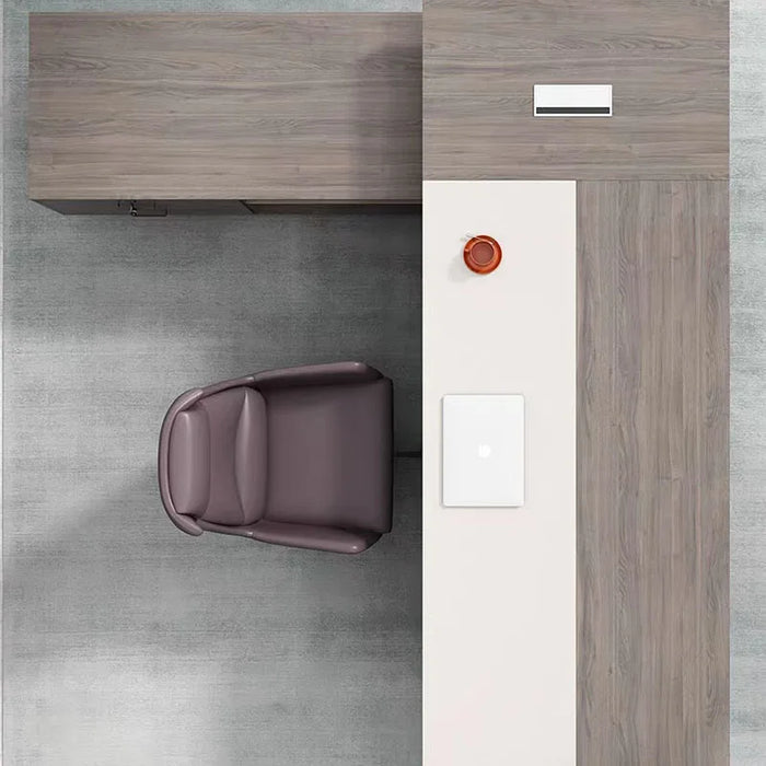 Luxury Monitor Office Desk Executive Workbench Table Work Desktops Office Desk Reception Mesa Escritorio Office Furniture