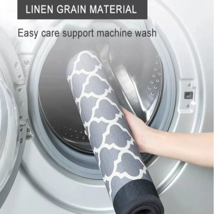 Kitchen Mat Water and oil absorption Non-slip Kitchen Floor Mat Runner Rug Dirt-resistant Kitchen Rug Door Mat Kitchen Carpet