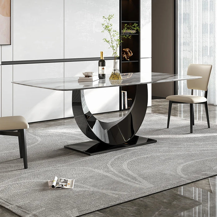 Console Mobile Dining Tables Coffee Kitchen Luxury Center Marble Dining Table Living Room White Juegos De Comedor Furniture