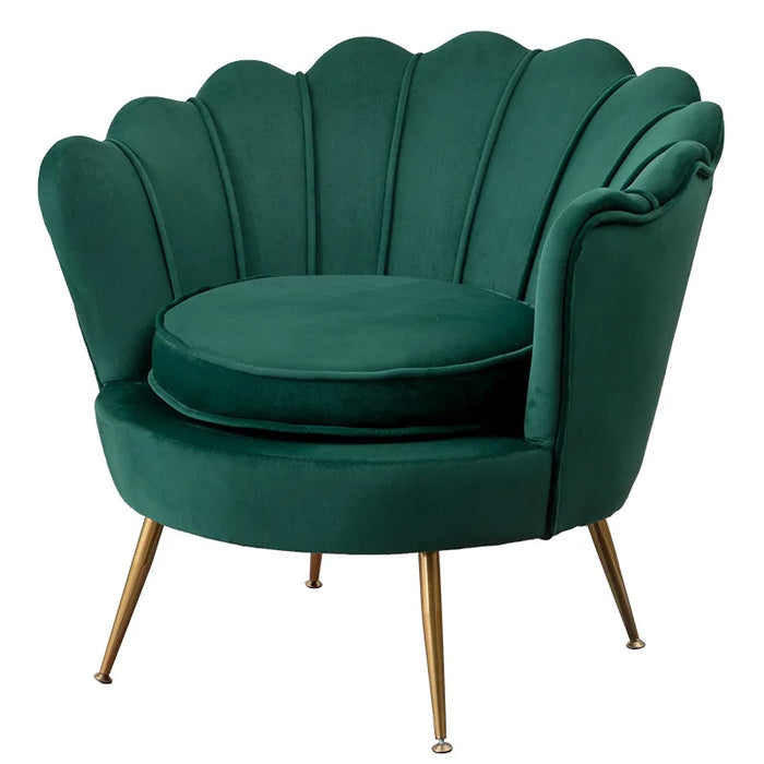 Living Room Single Sofa Nordic Velvet Armchair Ergonomic Design Modern Corner Small Sofa Luxury Relaxing Chair Home Furniture