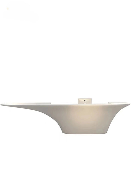 Clothing salon, bar counter, beauty salon, reception desk, company hotel lobby, front desk