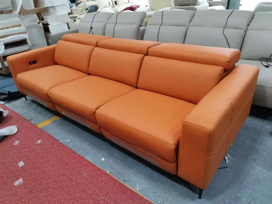Functional Genuine Leather Sofa Cama Electric Reclining Sofa Set Sectional Couch Theater Seats Convertible Big Sleeper Sofas