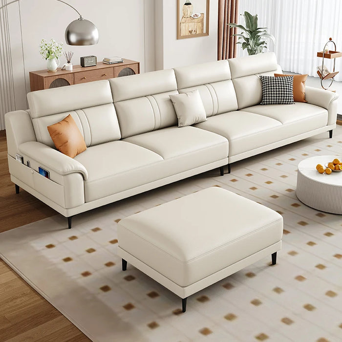 Leather Sectional Living Room Sofas Individual Floor Luxury Accent Living Room Sofas Nordic Lounge Sofas Camas Bedroom Furniture