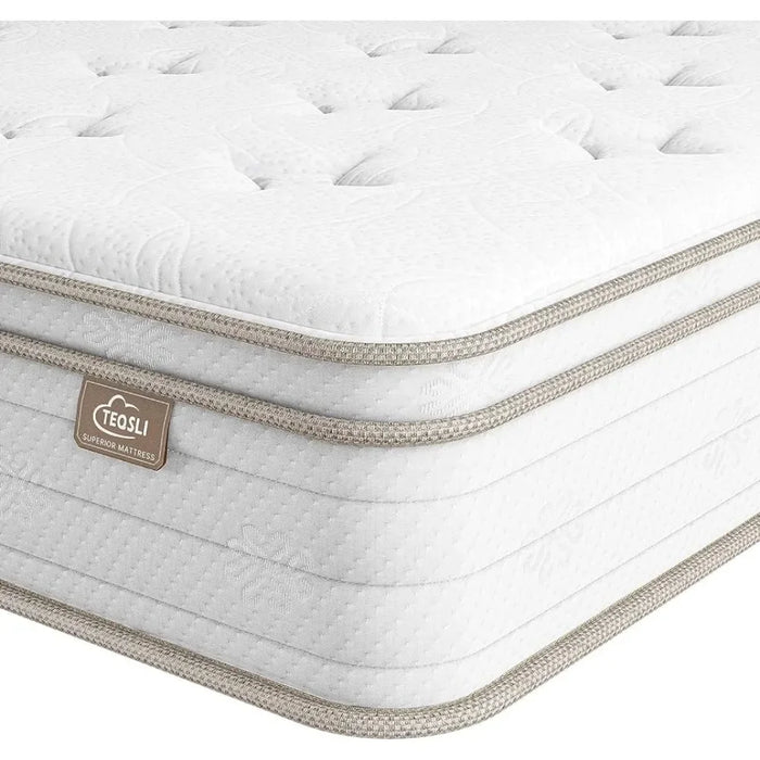 Queen Mattress 12 Inch King Size Mattress Mattresses for Sleeping 100 Nights Trial Matress Bed Twin Full Bedroom Furniture Home