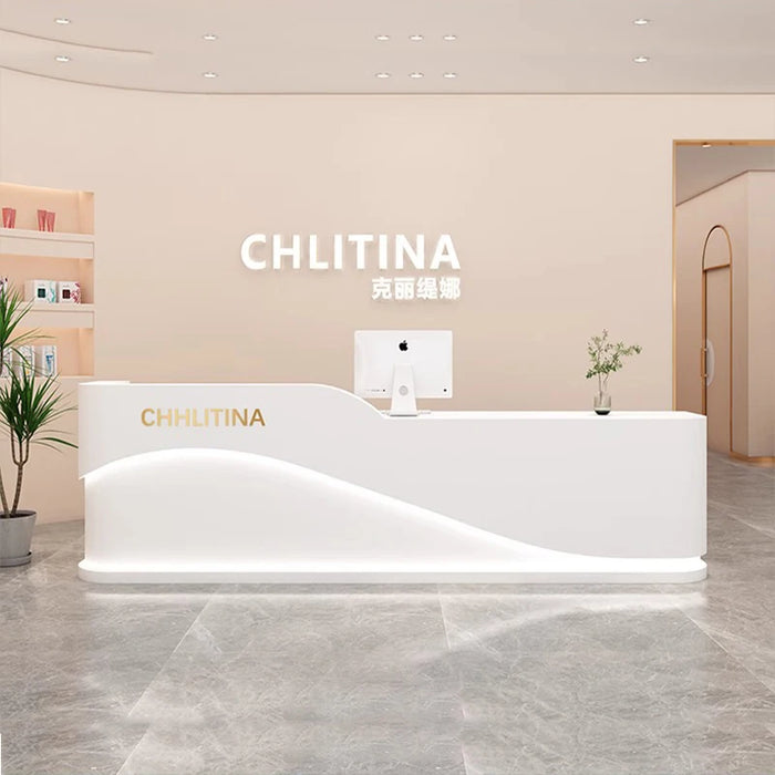 Lectern Reception Desks Shop Vanity Coffee Counter Cashier Study Podium Reception Desks Front Escritorio Oficina Bar Furniture