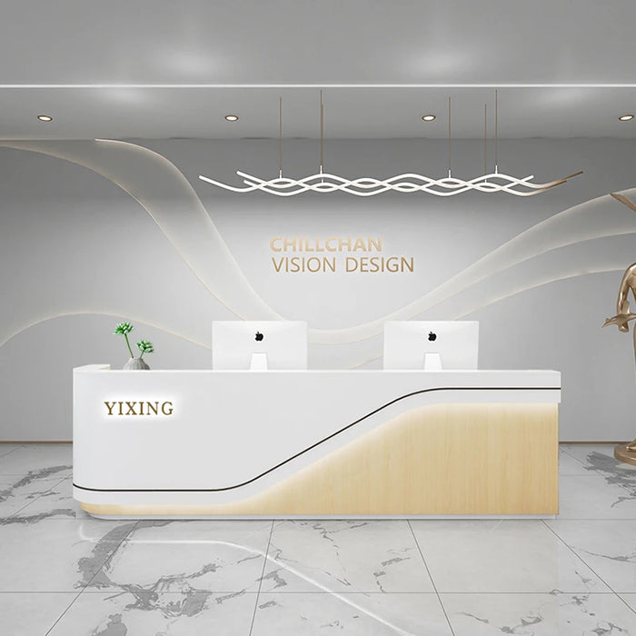 Cashier Luxury Reception Desks Lectern Store Commercial Conference Clinic Modern Reception Desks Office Bureau Meuble Furniture