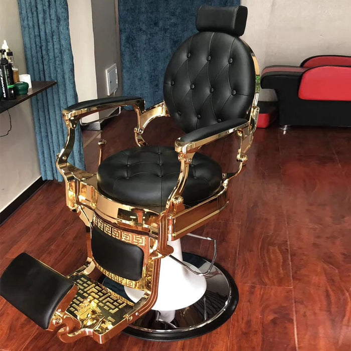 Recliner Hairdressing Chair Tattoo Pedicure Swivel Luxury Nail Tech Chairs Manicure Leather Stuhl Beauty Salon Furniture