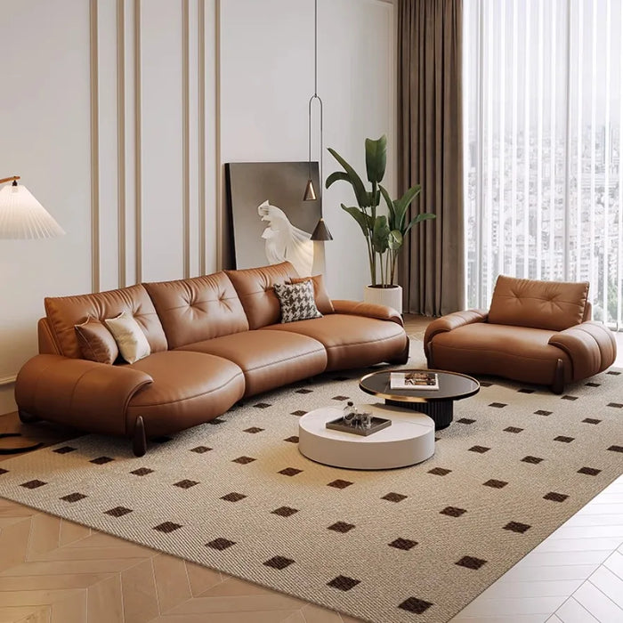 Luxury Living Room Sofas Modern Sectional Europe Living Room Sofas Confort Leather Recliner Nordic American Chaises House Stuff