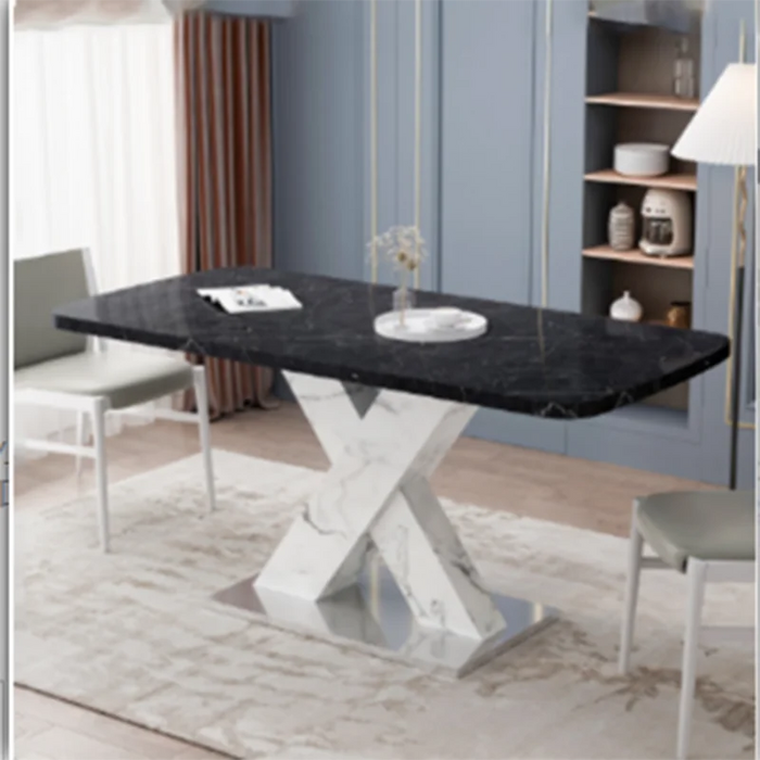 Nordic Luxury Dining Table Coffee Kitchen Home Furniture Marble Dinning Table Coffee Nesting Console Kitchen Study Dining Table