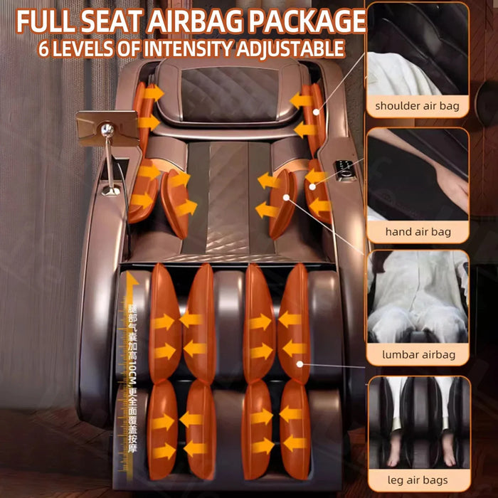 3 Year Warranty Dual movement Manipulator 8D Home Zero Gravity Full Body Luxury Massage Chairs SL 4D Massage Sofa Office chair