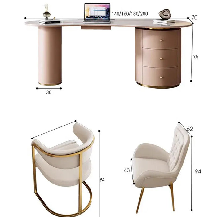 Gaming Vanity Office Desk Computer Study Reception Executive Storage Standing Desk Home Table Ordinateur Office Furniture