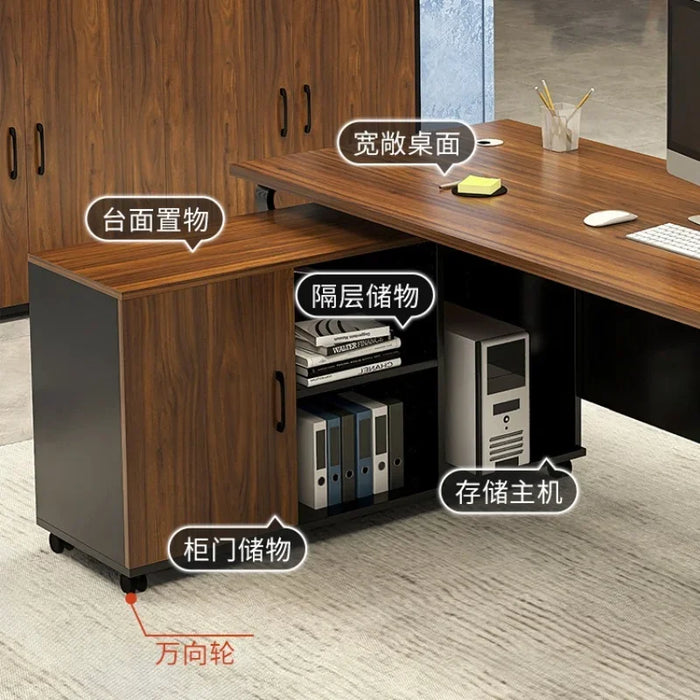 Boss Workbench Office Desks Simplicity Computer Modern Executive Office Desks Drawers Table Bilgisayar Masası Furniture