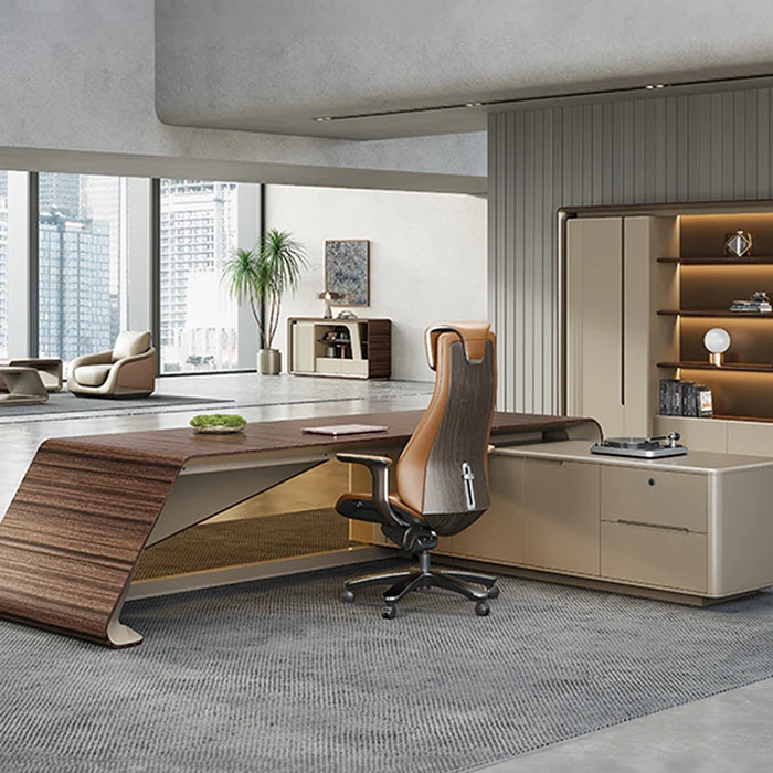 Executive Makeup Office Desk Computer Conference Meeting Luxury Accessories Office Desk Corner Escritorios De Oficina Furniture