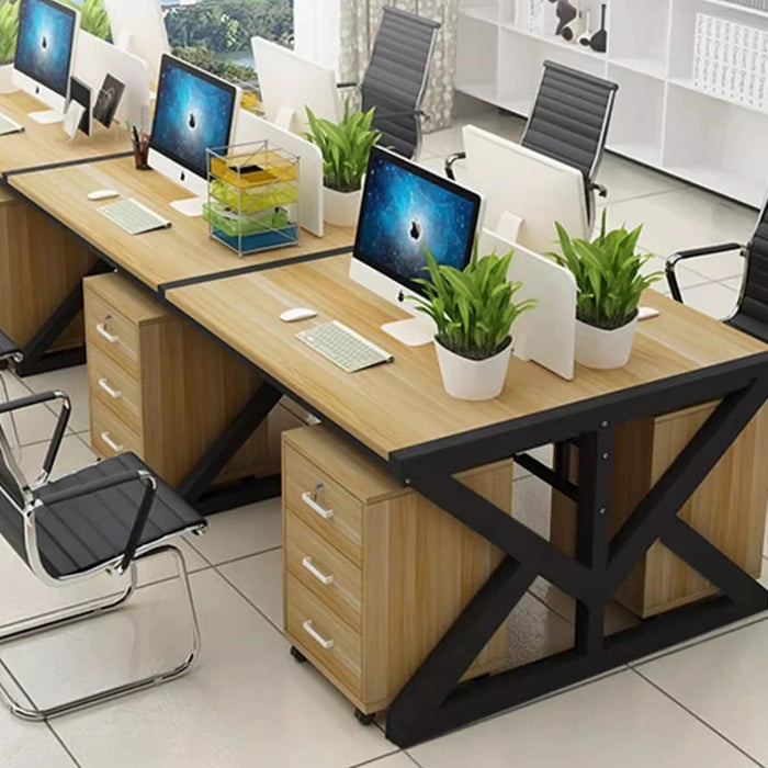 Vanity Storage Office Desk White Reception Laptop Setup Modern Executive Gaming Desk Conference Mesa Escritorio Office Furniture