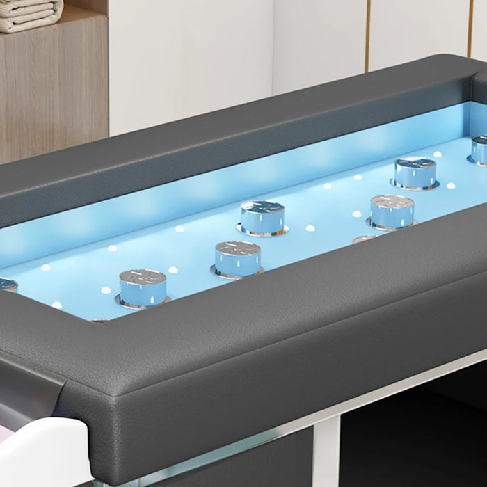Moxibustion Head Therapy Shampoo Bed Water Cycle Fumigation Thai Massage Barbershop Beauty Salon Camilla Masaje Furniture WKXYF