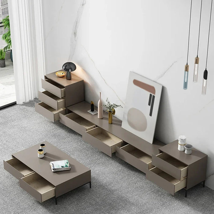 Chest Dresser Tv Stands Drawers Cabinet Nordic Shelves Tv Stands Storage Retro Rack Moveis Tv Para Sala Living Room Furniture