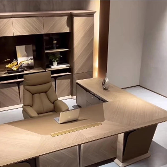 Bed Executive Vanity Desk Reception Setup Table Bedroom Gaming Makeup Desk Office Gamer Mesa De Estudio Luxury Furniture