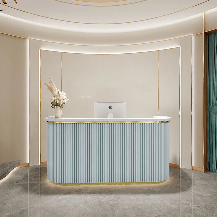 Lectern Podium Reception Desks Beauty Salon Office Shop Coffee Bar Counter Table Cashier Desk Diy Mostrador Tienda Furniture