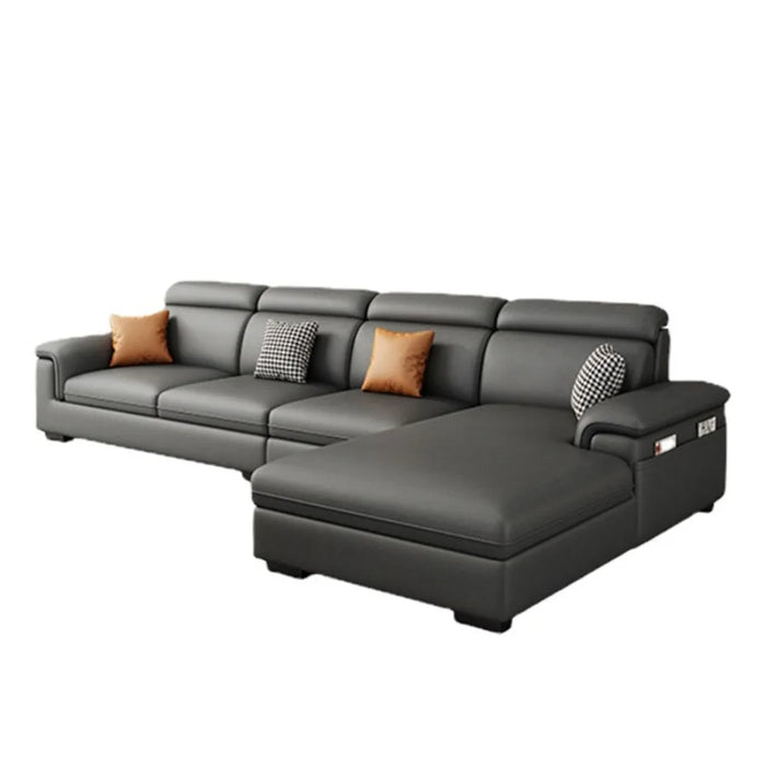 Luxury Modern Living Room Sofas Furniture Europe Wooden Living Room Sofas Hotel Sectional Leather Nordic Salon Meuble Home Decor