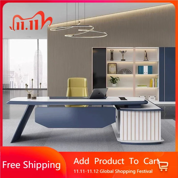 Standing Vanity Office Desks Meeting Student Desktop Reception Office Desks Appoint Scrivania Salvaspazio Salon Furniture