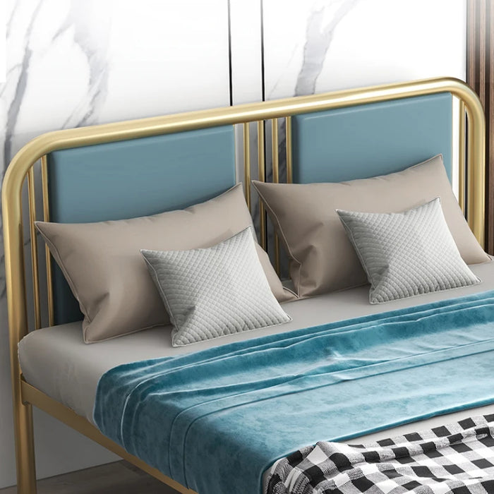 Luxury Children Safe Beds Cheap Living Room Minimalist Nordic Free Shipping Beds Metal Hotel Camas De Casal Theater Furniture