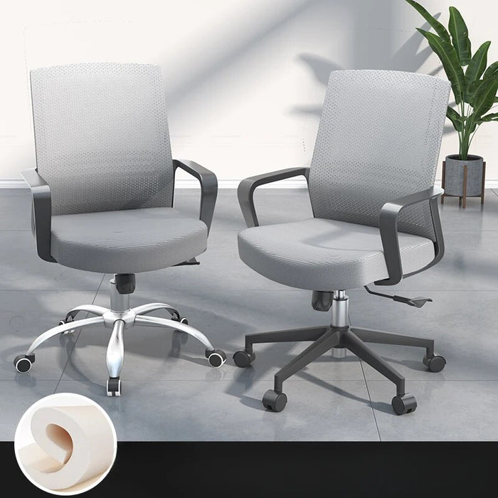 Wheels Ergonomic Relax Office Chair Back Rest Black Cheap Modern Office Chair Comfy Meditation Cadeira De Escritorio Furniture