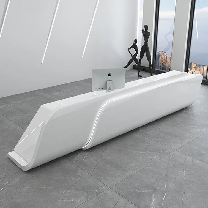 Modern Front Cashier Reception Counter Desk Cashier Bar Counter Checkout Salon Clothing Mostrador Recepcion Office Furniture