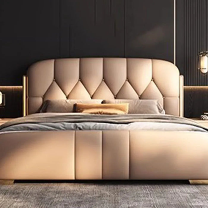 Home European Double Bed Wood King High End Queen Children Double Bed Bedding Sleeping Cama Matrimonio Bedroom Furniture