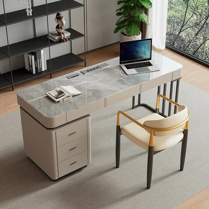 Slate Modern Office Desks Minimalism Household Write Beauty Office Desks Computer Italian Bureau Meuble Working Equipment QF50OD