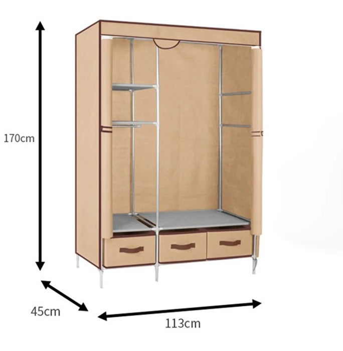 Folding Wardrobe With Free Shipping Clothes Closet Cabinets for Living Room Dresser Dressing Rooms Dressers Garden Furniture Set