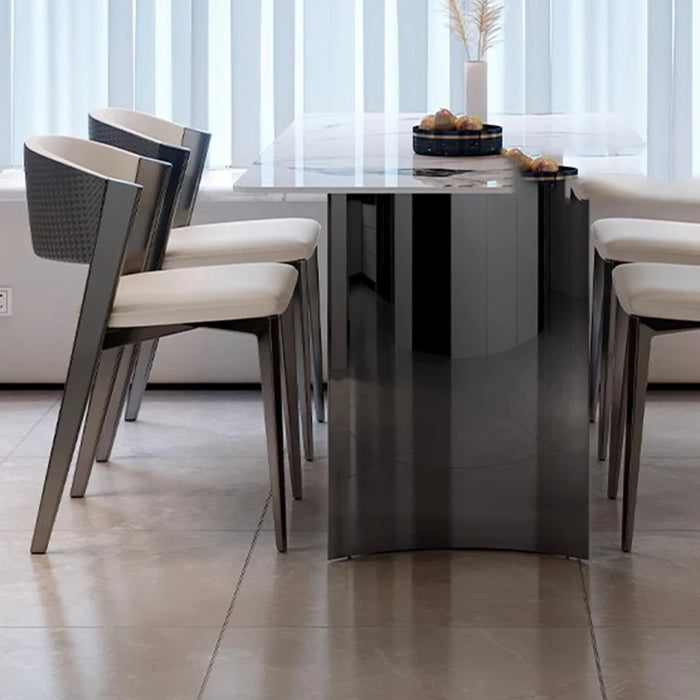 Side Kitchen Nordic Dining Table Appoint Study Gaming Marble Nordic Dining Table Living Room Console Toaletka Home Furniture