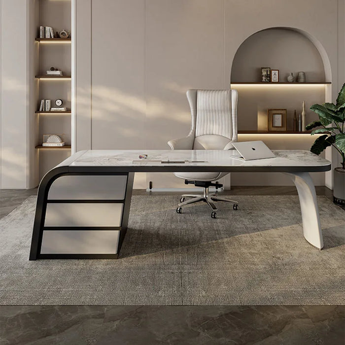 Monitor Stands Office Desk Executive School Drawer Writing Gamimg Computer Desks Corner Table Pour Ordinateur Office Furniture