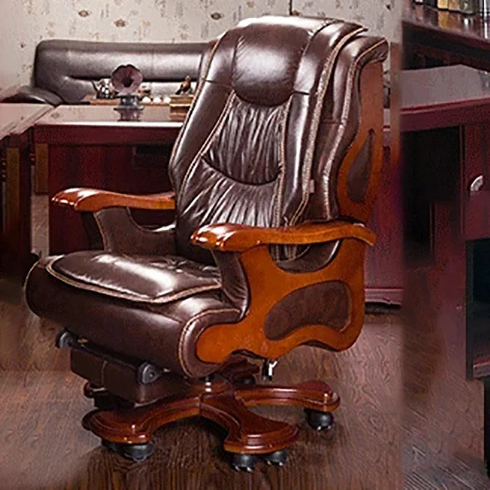 Modern Ergonomic Office Chairs Computer Armchair Designer Recliner Leather Chair Lounge Italian Swivel Fauteuil Home Furniture