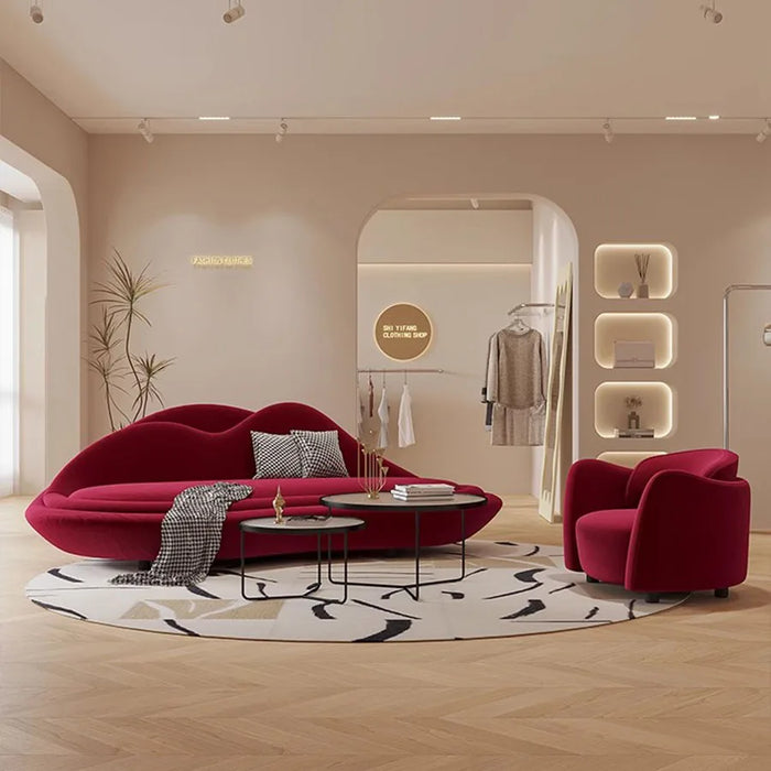 Modern Living Room Chairs Furniture Hotel Velvet Bedrooms Living Room Chairs Apartment Fabric Sectional Family Muebles Sofas