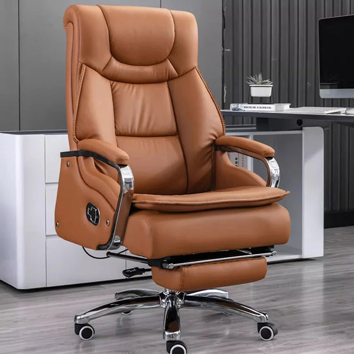 Swivel Desk Chair Ergonomic Mobile Floor Comfy Rolling Luxury Design Office Chairs Reclining Silla Gamer Furniture MQ50BG