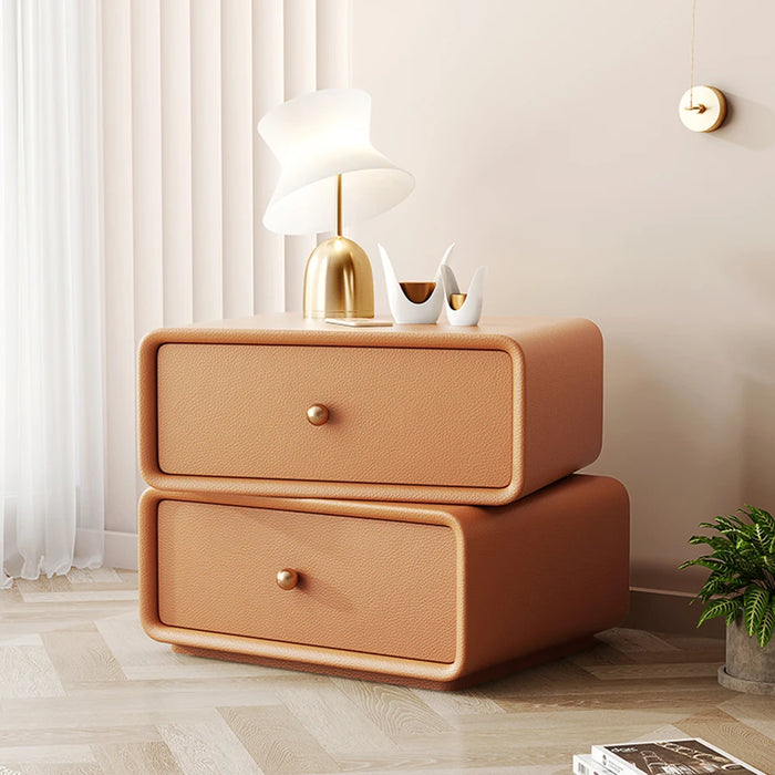 Adjustable Bedside Table White Modern Handle Movable Rotating Cabinet Kids Nightstands Minimalist Muebles Kid Bedroom Furniture