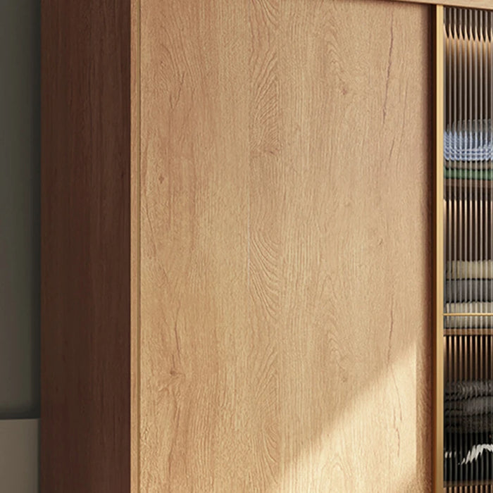 Clothing Rack Bookshelf Wardrobe Wooden European Bedroom Stands Nightstands Switch Closet Clothes Garderobe Luxury Furniture