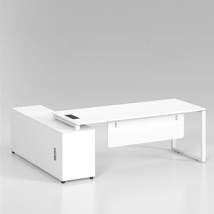 Modern Executive Office Desk Student Corner Storage Conference Office Desk Computer Scrivania Con Cassetti Home Furniture