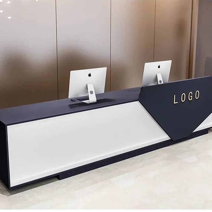 Office Store Reception Desks Counter Mobile Luxury Modern Office Podium Reception Desks Table Comptoir Magasin Salon Furniture