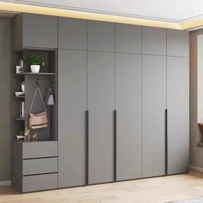 Space Saving Wardrobe Modern Luxury Large Wooden Bedroom Wardrobe Storage Organizer Closet De Madera De Ropa Home Furniture
